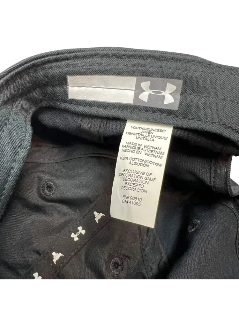 Under Armour Project The Rock Dwayne Johnson Brahma Bull Logo Hat Cap Youth
